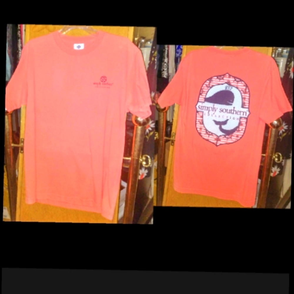 Simply Southern Collection Short Sleeve Tee Shirt Sz M